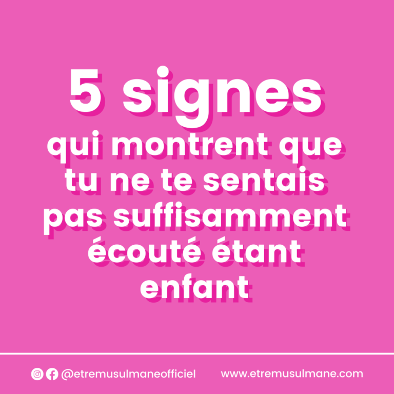 5 signes qui montrent que tu ne te sentais pas suffisamment écouté étant enfant