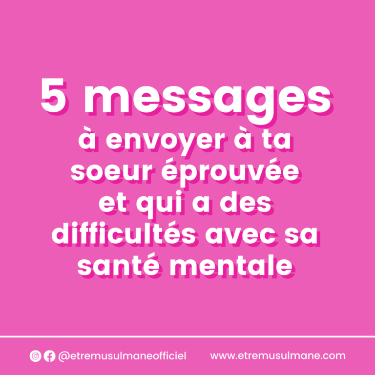 5 messages à envoyer à ta soeur éprouvée et qui a des difficultés avec sa santé mentale