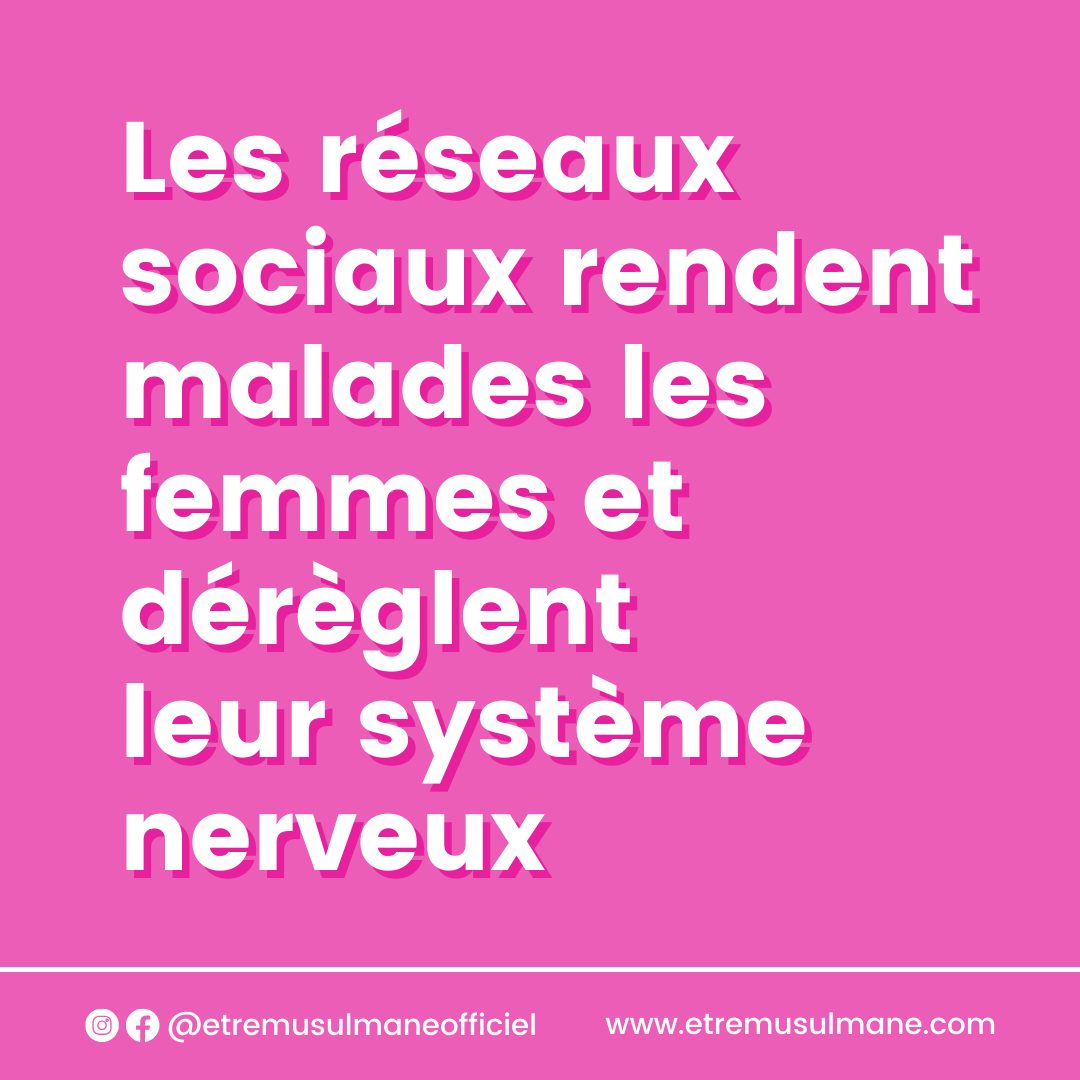 Les réseaux sociaux rendent malades les femmes et dérèglent leur système nerveux